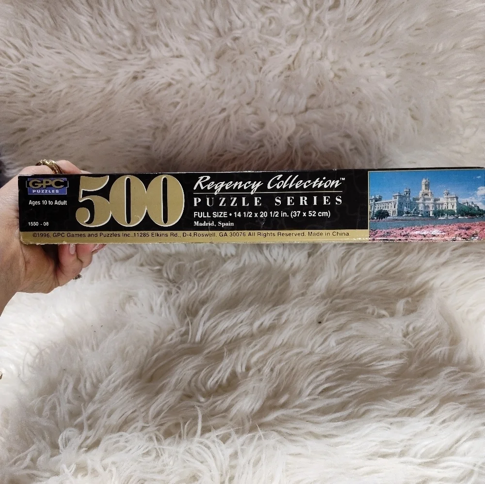 GPC Vintage Madrid Spain 500 Piece Puzzle